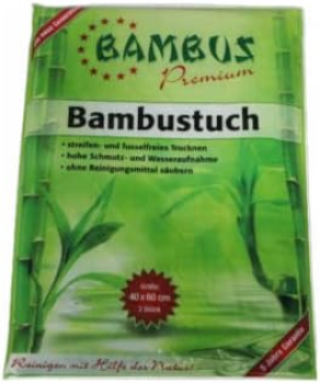 MAPE Bambus Premium Bambustuch 40x60cm 3er Set